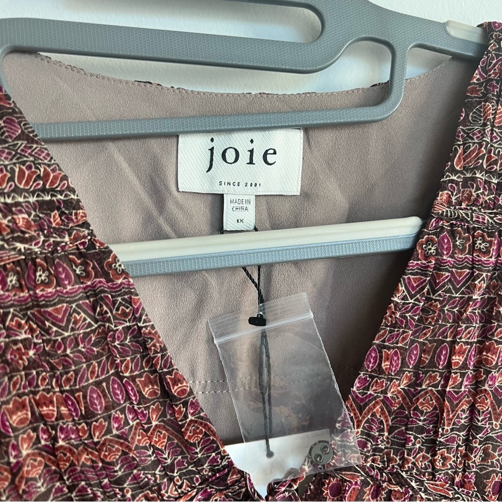 NWT JOIE Alquina MIDI Silk Dress - Picture 8 of 16